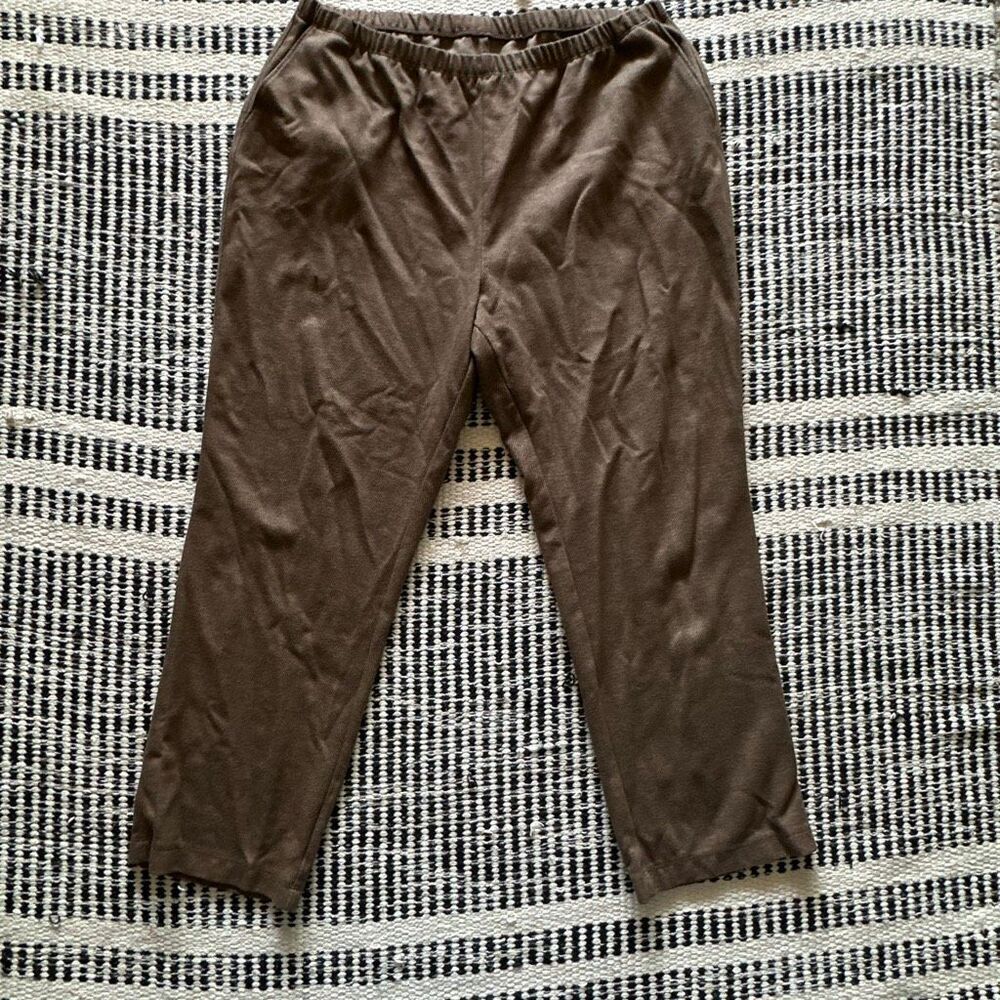 Lands End Size XL / P 18 Brown women’s Casual pants